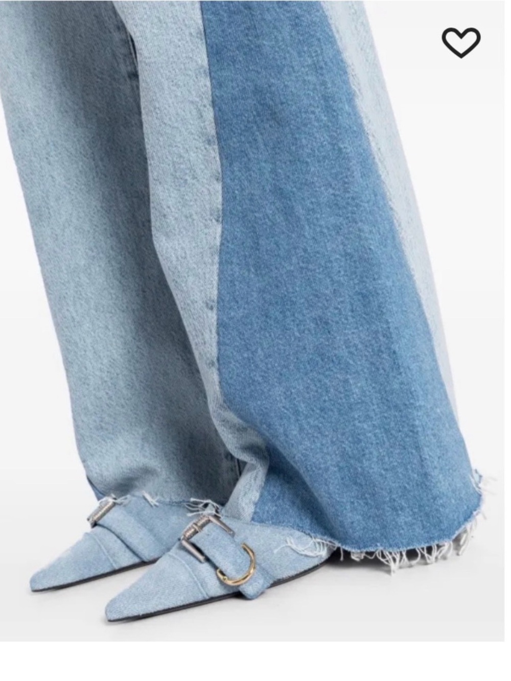 Frame Le Baggy Palazzo Jeans - Picture 5 of 10